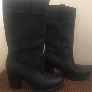 TIMBERLAND BLACK WATERPROOF BOOTS